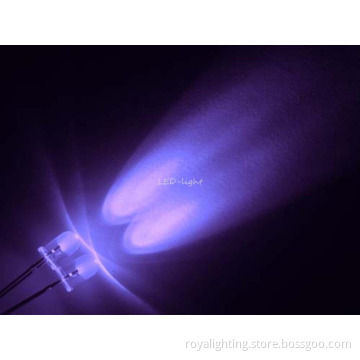 DIP 5mm UV LED 3.0-3.6V 20mA 380nm-385nm